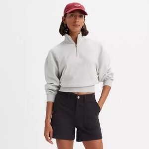 New NWT Levi’s UTILITY WOMEN'S SHORTS black size 26